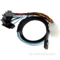 Stromkabelserver Sata/SAS Red Flat Cable